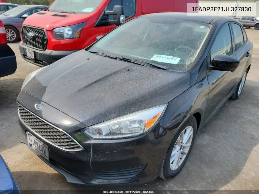 2018 Ford Focus Se VIN: 1FADP3F21JL327830 Lot: 40324459