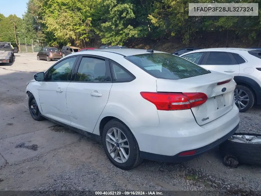 1FADP3F28JL327324 2018 Ford Focus Se