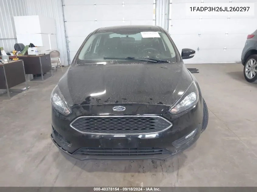 1FADP3H26JL260297 2018 Ford Focus Sel