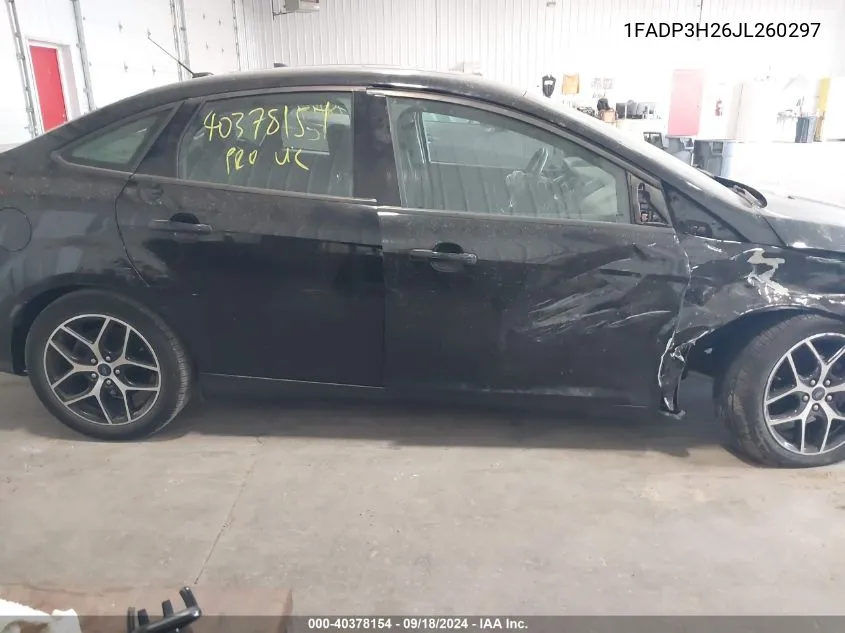 1FADP3H26JL260297 2018 Ford Focus Sel