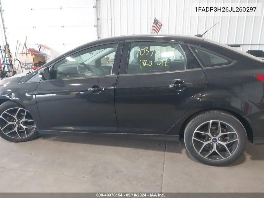 1FADP3H26JL260297 2018 Ford Focus Sel