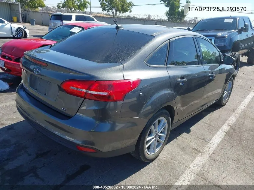 1FADP3F25JL293570 2018 Ford Focus Se