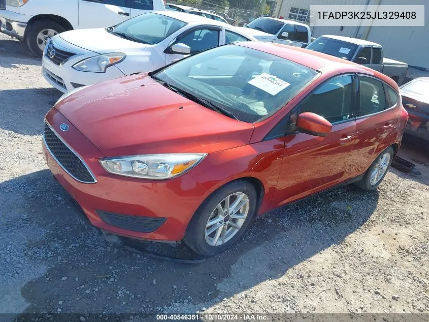 1FADP3K25JL329408 2018 Ford Focus Se