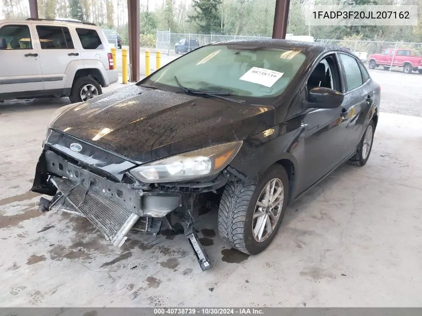 2018 Ford Focus Se VIN: 1FADP3F20JL207162 Lot: 40738739