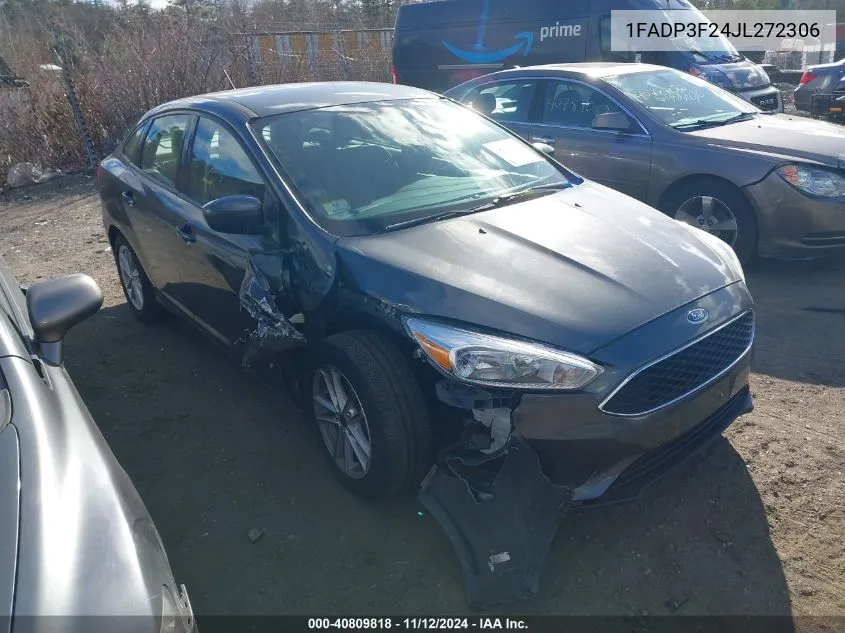 2018 Ford Focus Se VIN: 1FADP3F24JL272306 Lot: 40809818