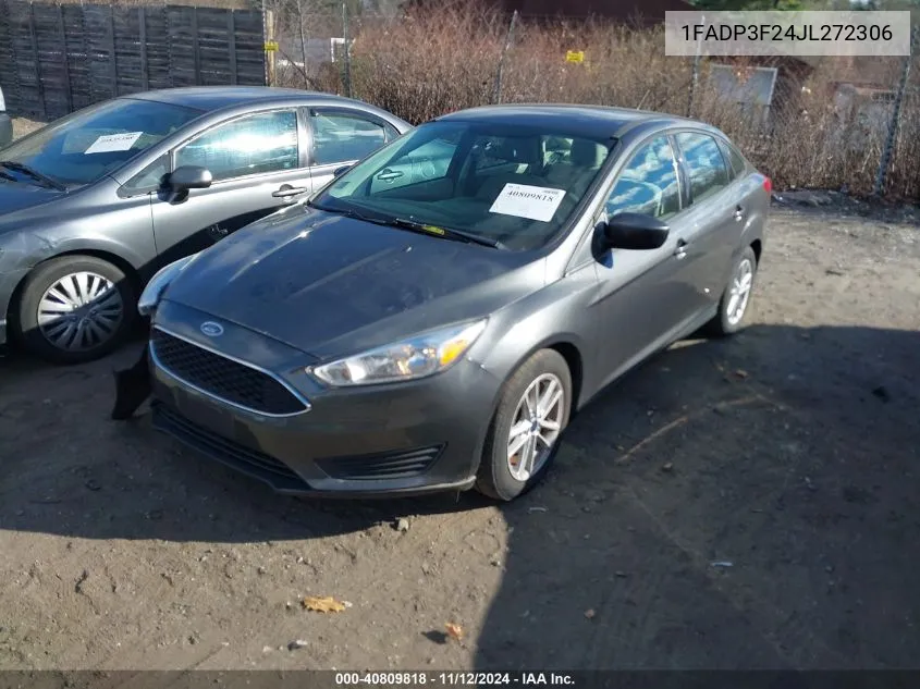 2018 Ford Focus Se VIN: 1FADP3F24JL272306 Lot: 40809818