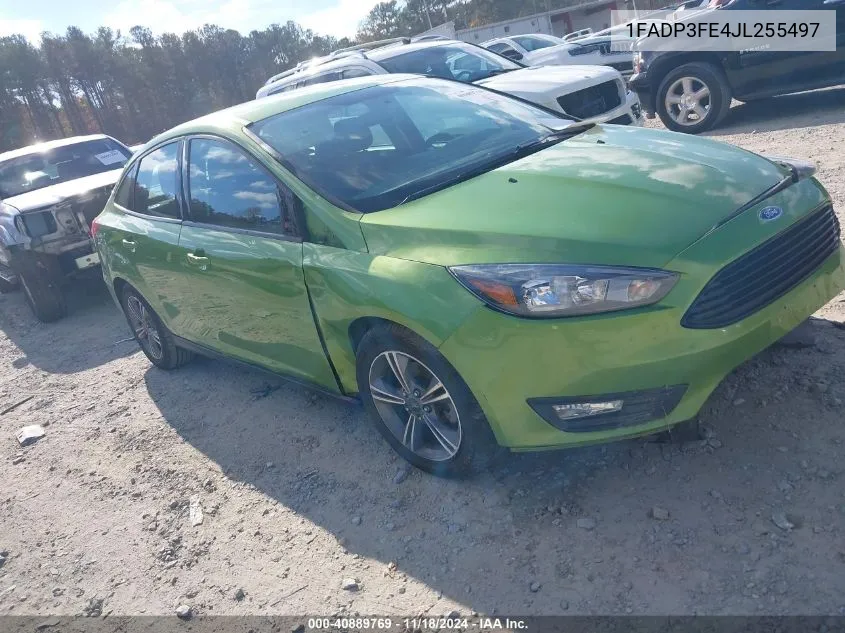 2018 Ford Focus Se VIN: 1FADP3FE4JL255497 Lot: 40889769