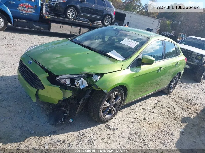 2018 Ford Focus Se VIN: 1FADP3FE4JL255497 Lot: 40889769