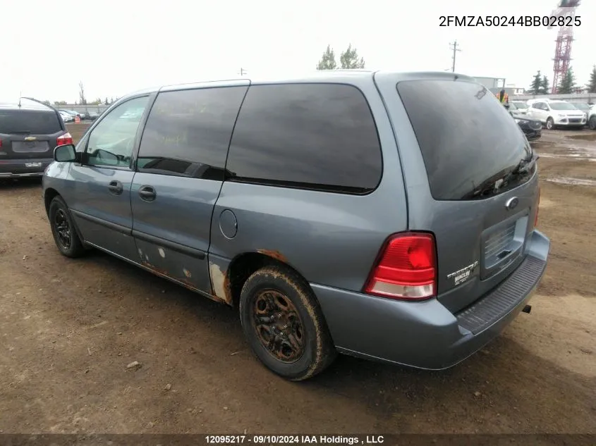 2004 Ford Freestar VIN: 2FMZA50244BB02825 Lot: 12095217