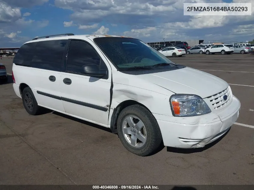 2004 Ford Freestar Se VIN: 2FMZA51684BA50293 Lot: 40346808