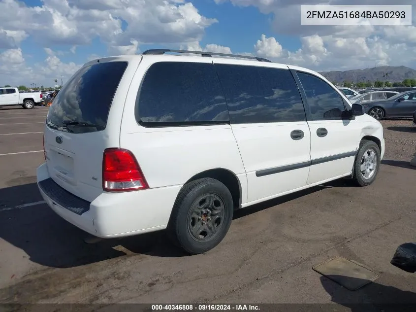 2004 Ford Freestar Se VIN: 2FMZA51684BA50293 Lot: 40346808