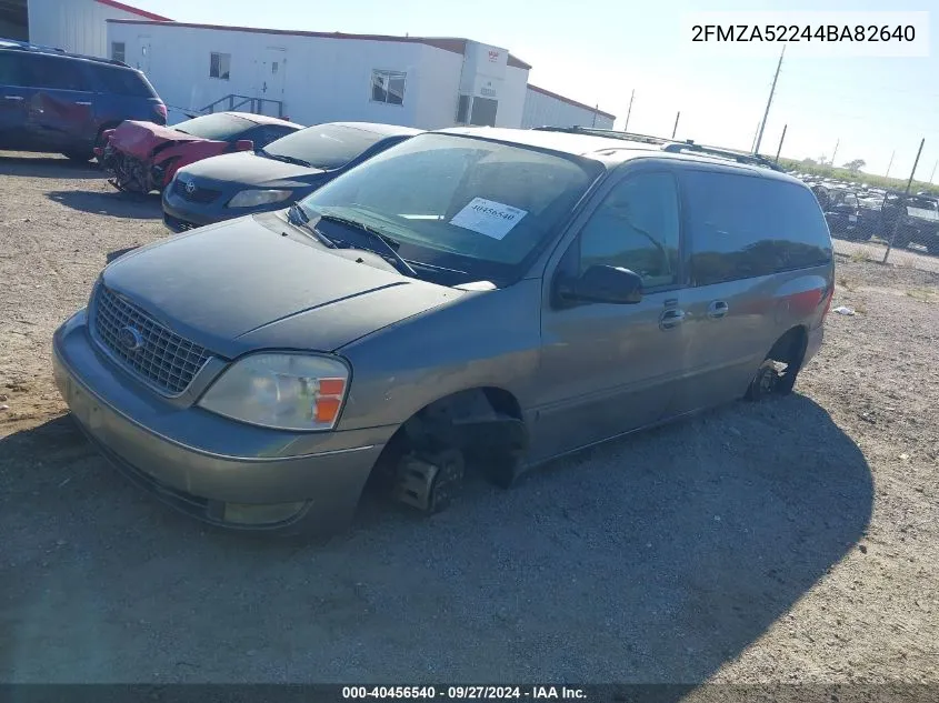 2004 Ford Freestar Sel VIN: 2FMZA52244BA82640 Lot: 40456540