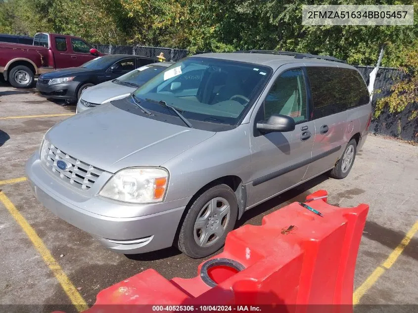 2004 Ford Freestar Se VIN: 2FMZA51634BB05457 Lot: 40525306