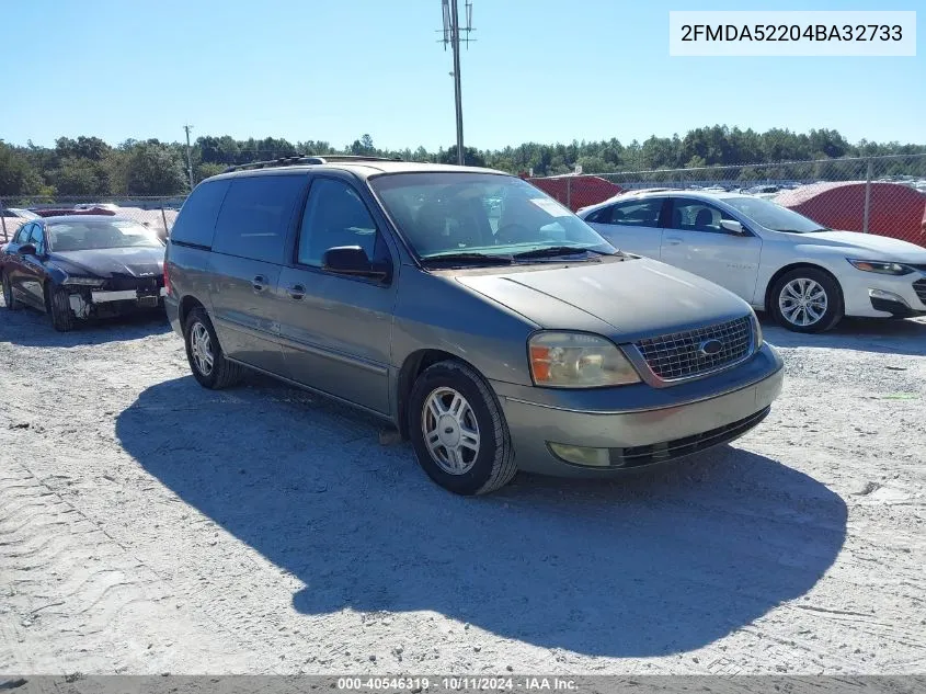 2004 Ford Freestar Sel VIN: 2FMDA52204BA32733 Lot: 40546319