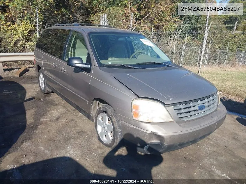 2004 Ford Freestar Ses VIN: 2FMZA57604BA85207 Lot: 40623141