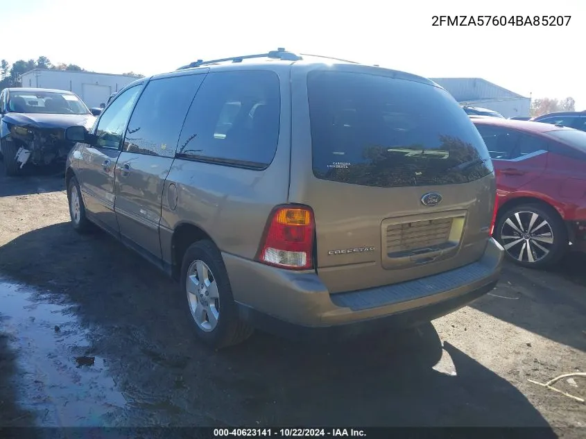 2004 Ford Freestar Ses VIN: 2FMZA57604BA85207 Lot: 40623141