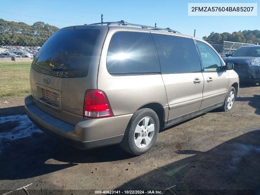 2004 Ford Freestar Ses VIN: 2FMZA57604BA85207 Lot: 40623141