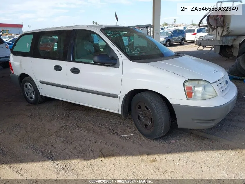 2005 Ford Freestar VIN: 2FTZA54655BA32349 Lot: 40202651