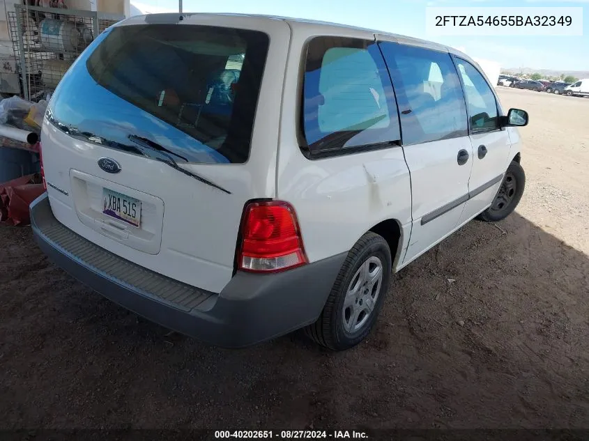 2005 Ford Freestar VIN: 2FTZA54655BA32349 Lot: 40202651