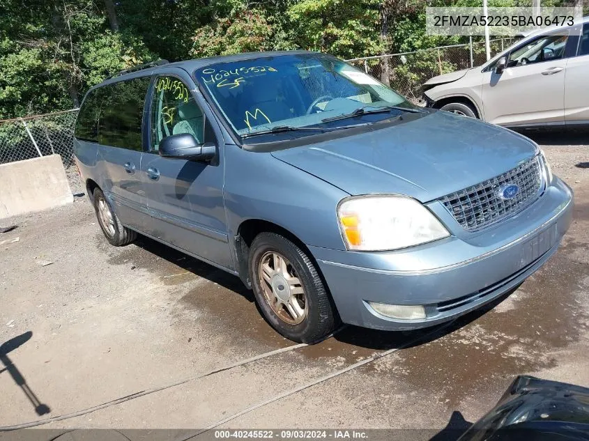 2005 Ford Freestar Sel VIN: 2FMZA52235BA06473 Lot: 40245522