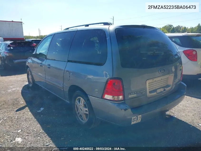 2005 Ford Freestar Sel VIN: 2FMZA52235BA06473 Lot: 40245522