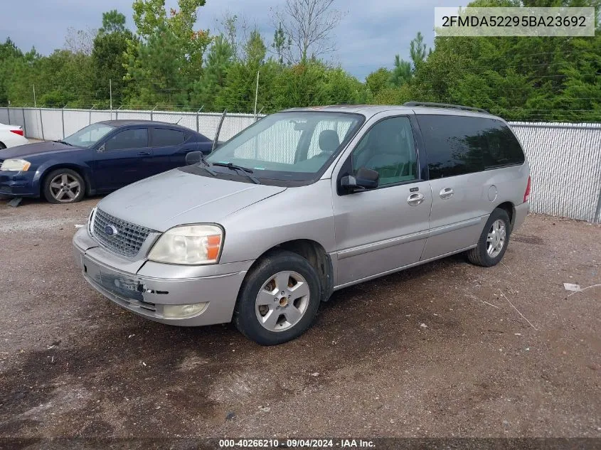 2005 Ford Freestar Sel VIN: 2FMDA52295BA23692 Lot: 40266210