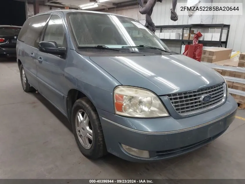 2005 Ford Freestar Sel VIN: 2FMZA52285BA20644 Lot: 40396944