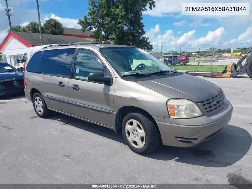 2005 Ford Freestar Se VIN: 2FMZA516X5BA31844 Lot: 40412594