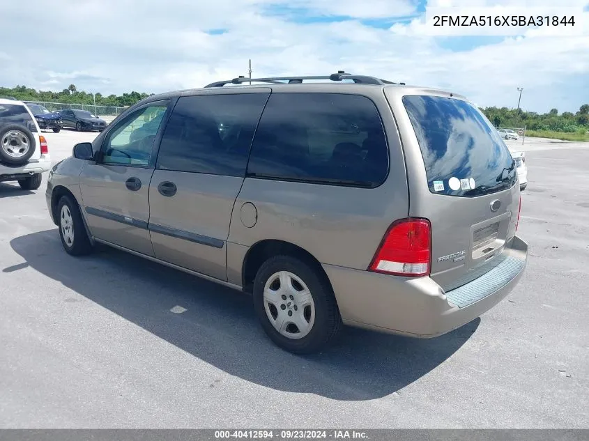 2005 Ford Freestar Se VIN: 2FMZA516X5BA31844 Lot: 40412594