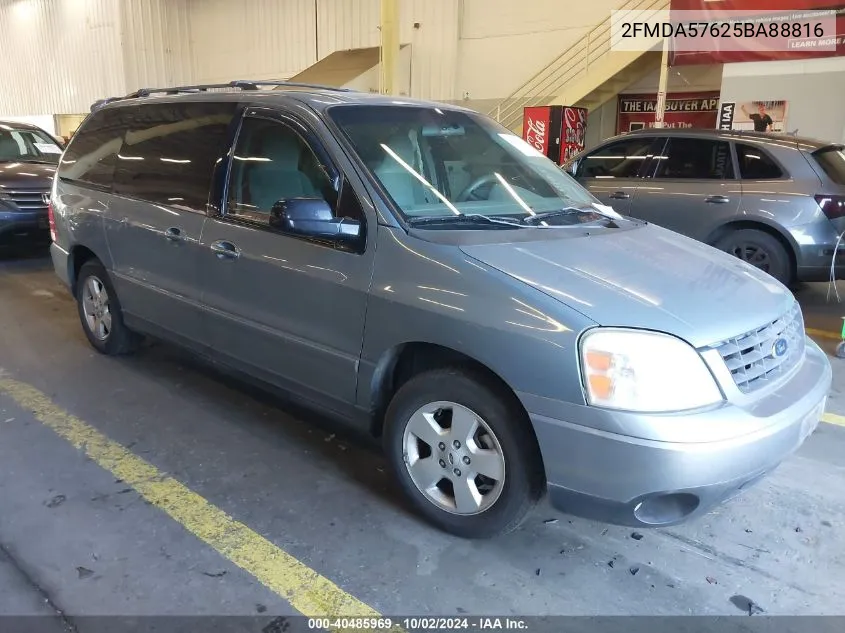 2005 Ford Freestar Ses VIN: 2FMDA57625BA88816 Lot: 40485969