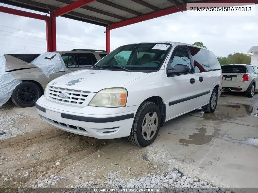 2005 Ford Freestar S VIN: 2FMZA50645BA76313 Lot: 40780178