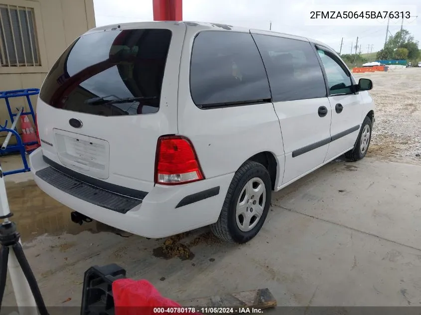 2005 Ford Freestar S VIN: 2FMZA50645BA76313 Lot: 40780178