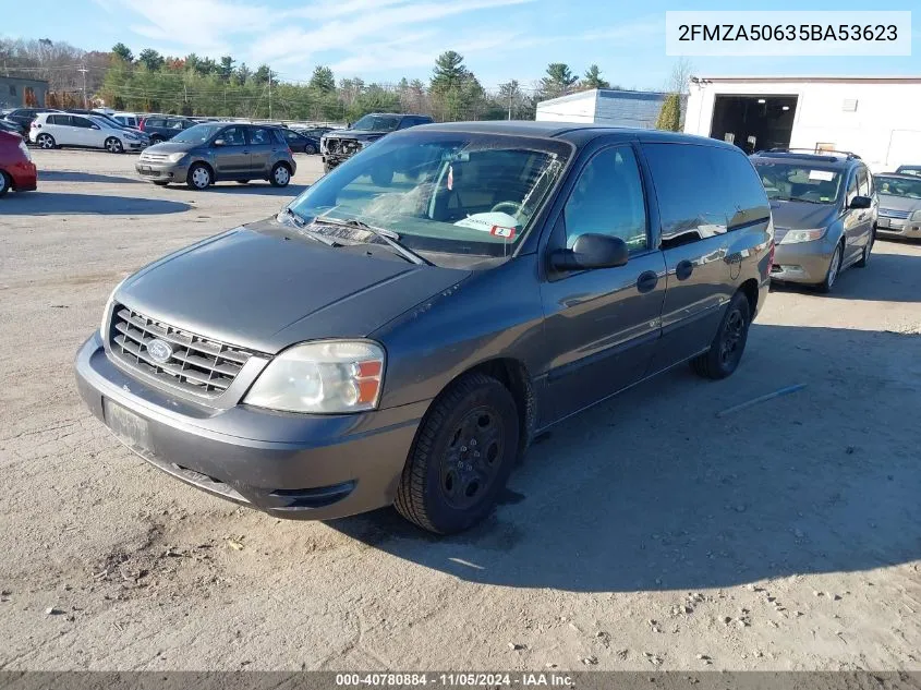 2005 Ford Freestar S VIN: 2FMZA50635BA53623 Lot: 40780884