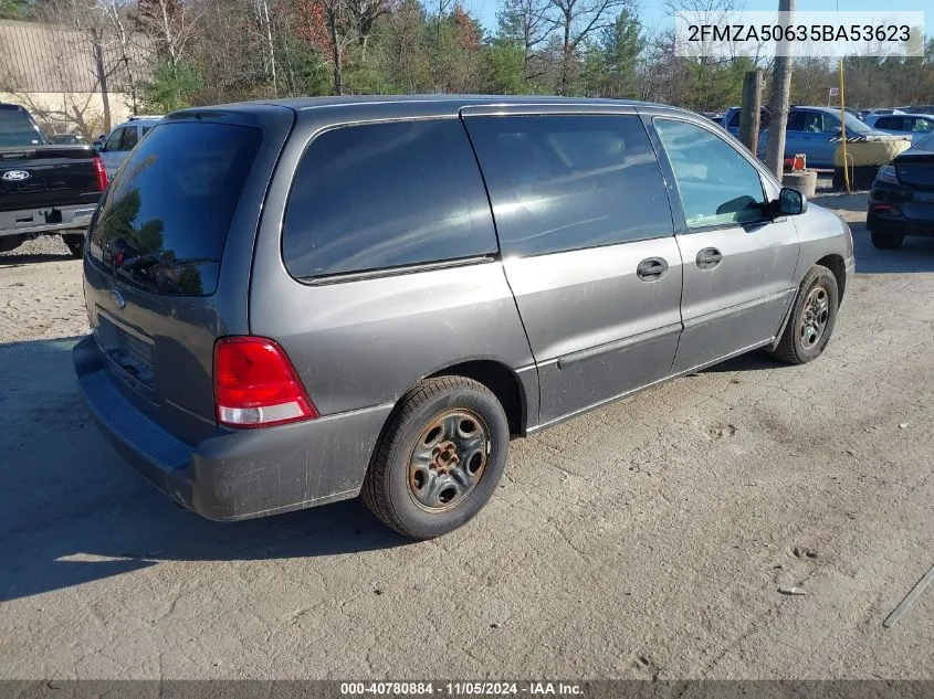 2005 Ford Freestar S VIN: 2FMZA50635BA53623 Lot: 40780884