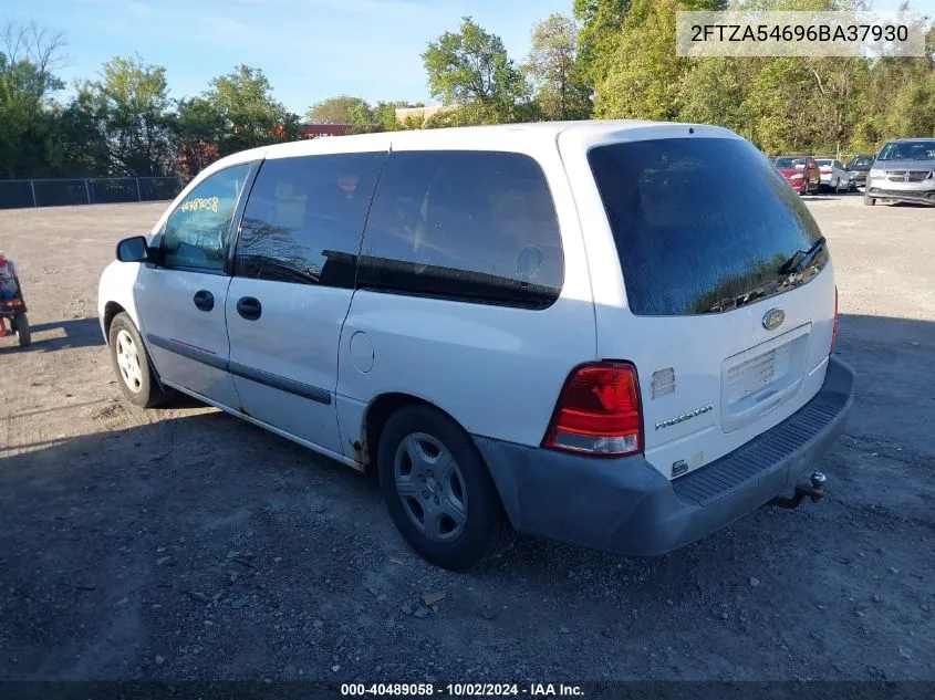 2006 Ford Freestar VIN: 2FTZA54696BA37930 Lot: 40489058