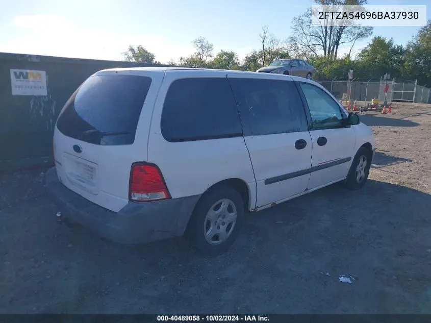 2006 Ford Freestar VIN: 2FTZA54696BA37930 Lot: 40489058