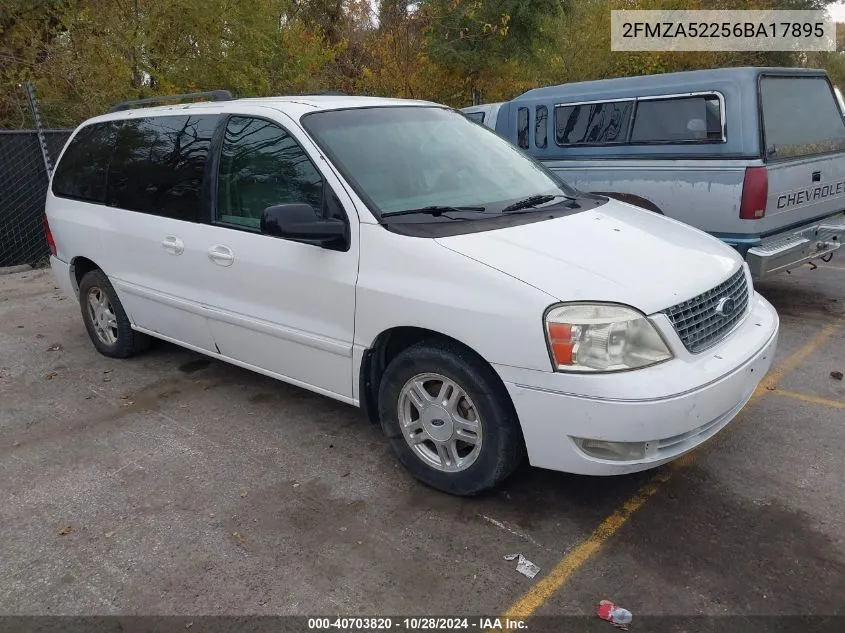 2006 Ford Freestar Sel VIN: 2FMZA52256BA17895 Lot: 40703820