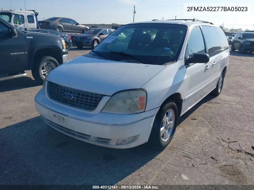 2007 Ford Freestar Sel VIN: 2FMZA52277BA05023 Lot: 40312161