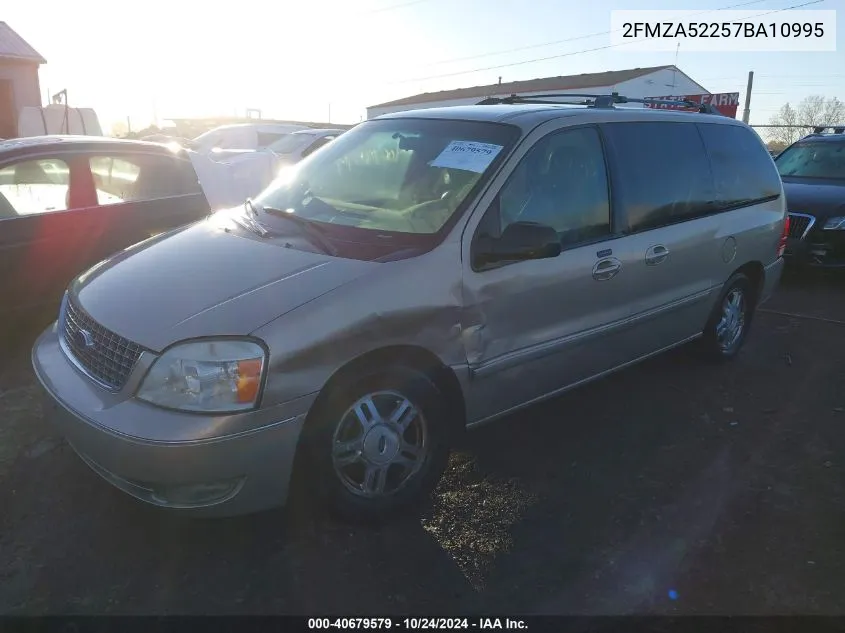 2007 Ford Freestar Sel VIN: 2FMZA52257BA10995 Lot: 40679579