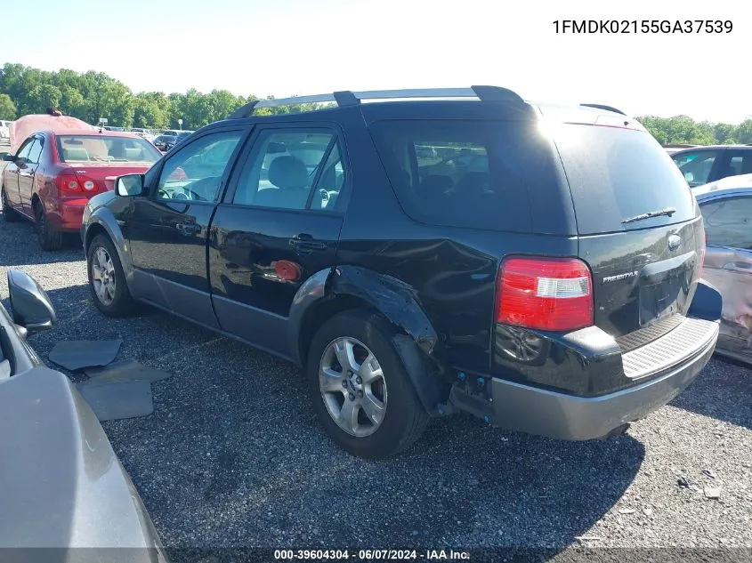 2005 Ford Freestyle Sel VIN: 1FMDK02155GA37539 Lot: 39604304