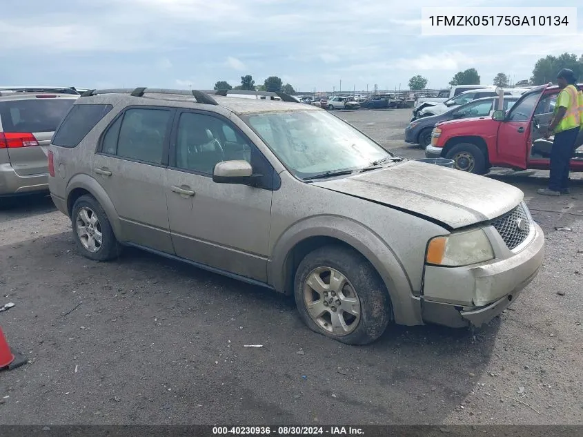 2005 Ford Freestyle Sel VIN: 1FMZK05175GA10134 Lot: 40230936