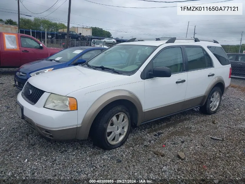 2005 Ford Freestyle Se VIN: 1FMZK01165GA77121 Lot: 40380985