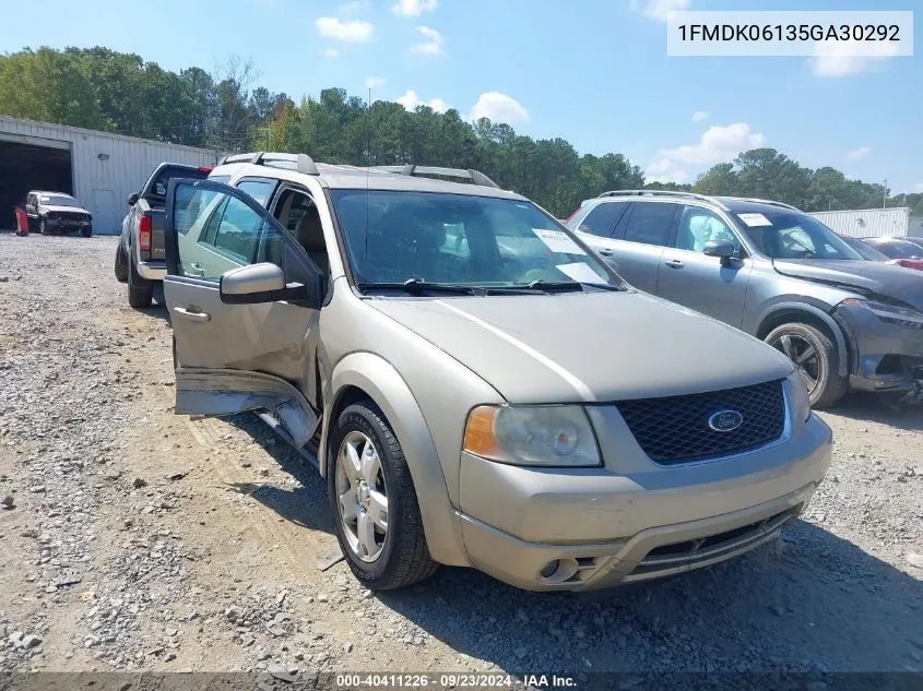 1FMDK06135GA30292 2005 Ford Freestyle Limited