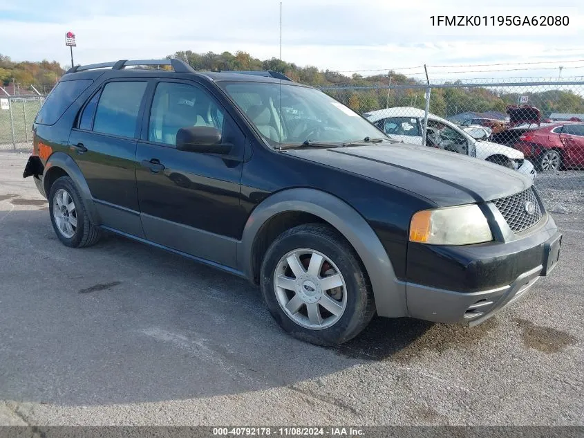 2005 Ford Freestyle Se VIN: 1FMZK01195GA62080 Lot: 40792178