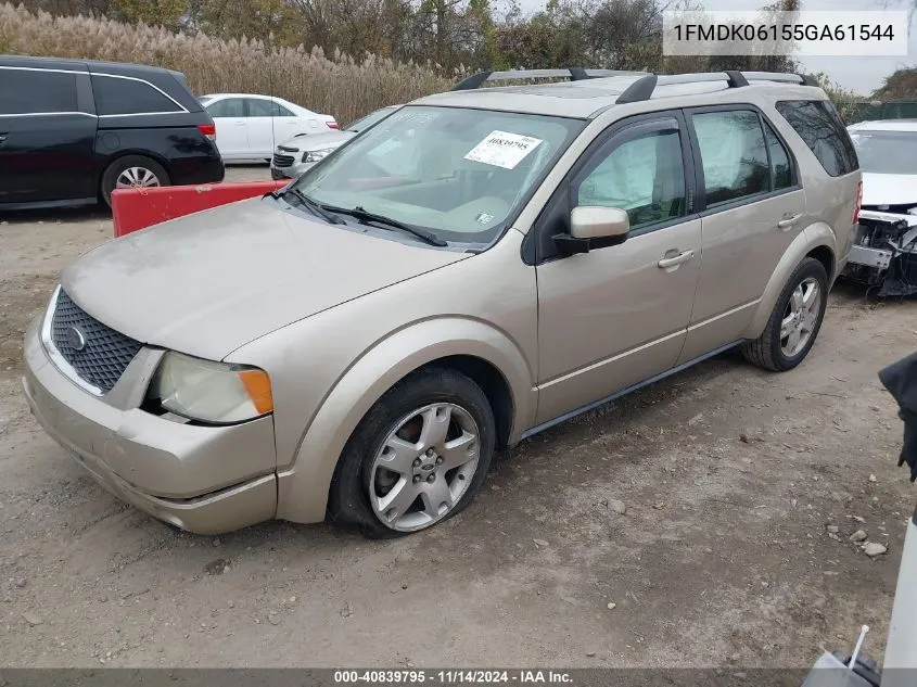 1FMDK06155GA61544 2005 Ford Freestyle Limited