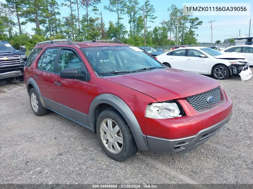 2006 Ford Freestyle Se VIN: 1FMZK01156GA39056 Lot: 39956865