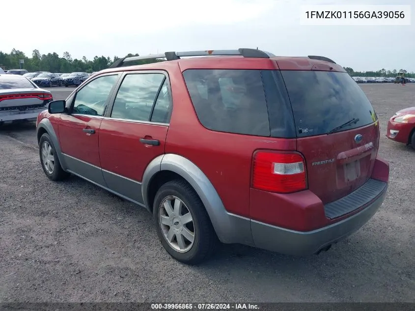 1FMZK01156GA39056 2006 Ford Freestyle Se