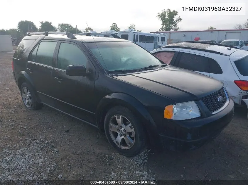 2006 Ford Freestyle Limited VIN: 1FMDK03196GA32327 Lot: 40457589