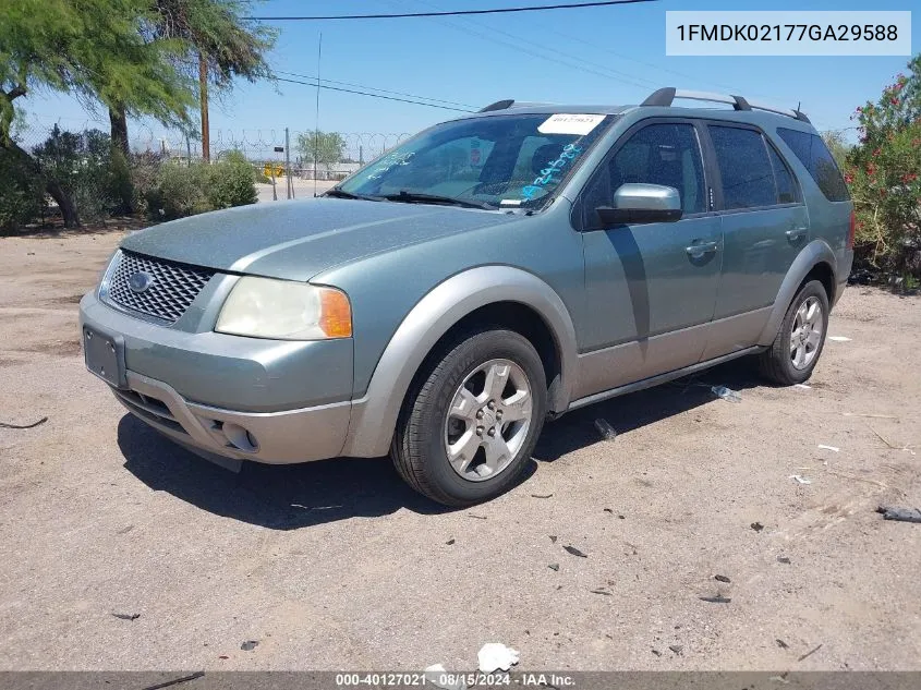 1FMDK02177GA29588 2007 Ford Freestyle Sel