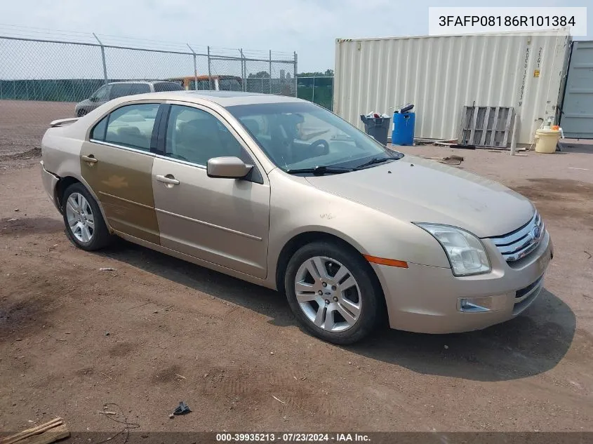 3FAFP08186R101384 2006 Ford Fusion Sel